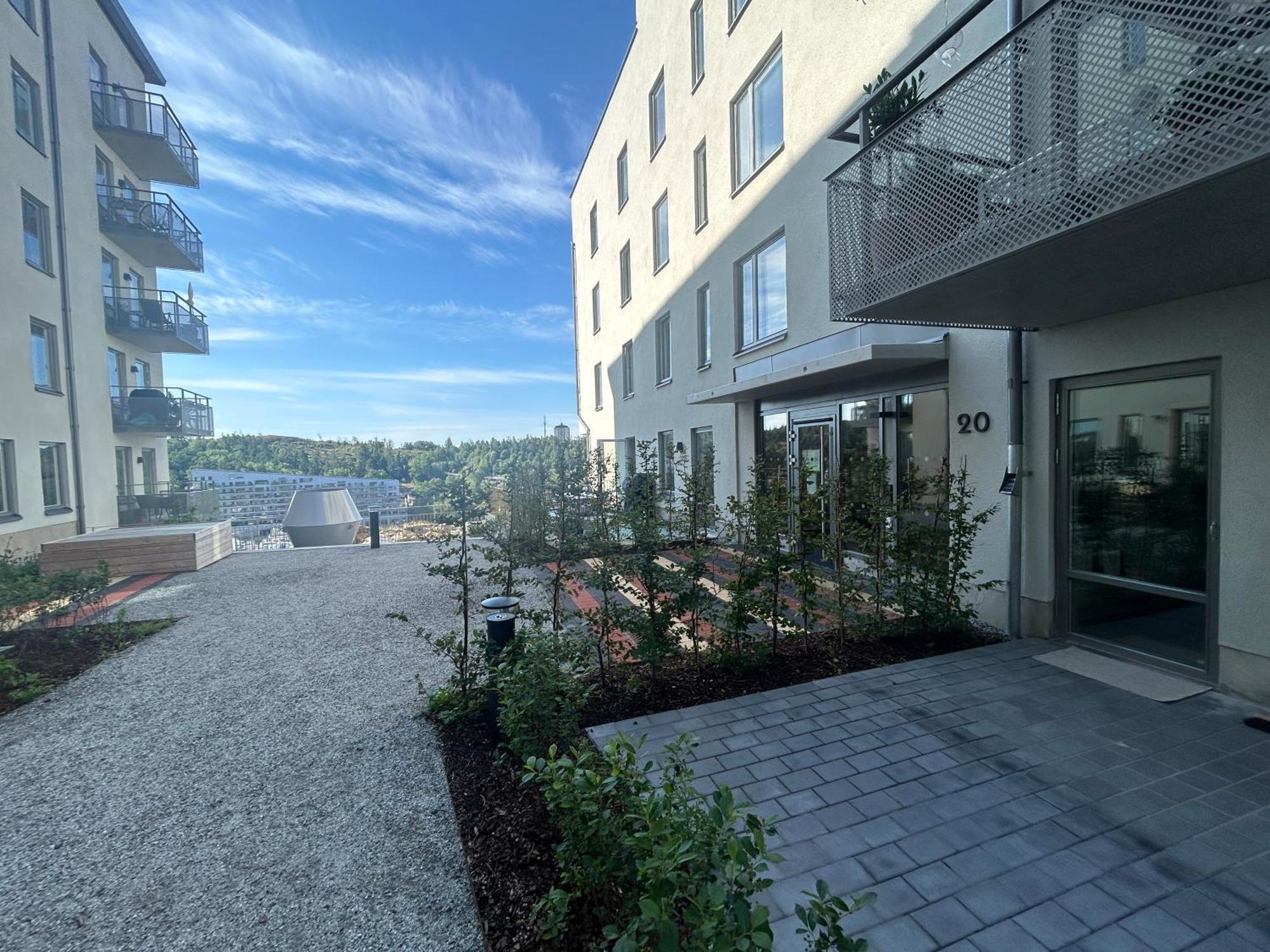 Newly Built Bright Apartment, Close To Everything If You Want To Visit Stockholm, You Will Find The Perfect Accommodation Here! Ferry Line 80 Makes It Very Convenient And Easy To Get To The City Center แนคคา ภายนอก รูปภาพ